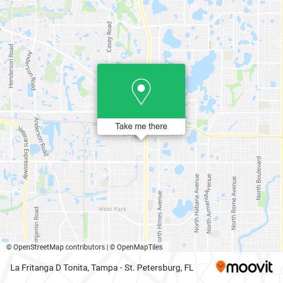 La Fritanga D Tonita map