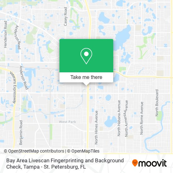 Mapa de Bay Area Livescan Fingerprinting and Background Check