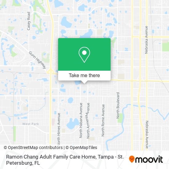 Mapa de Ramon Chang Adult Family Care Home