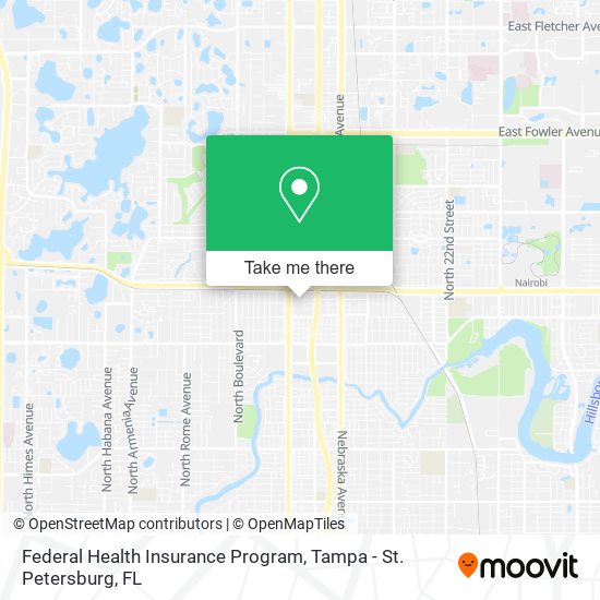 Federal Health Insurance Program map