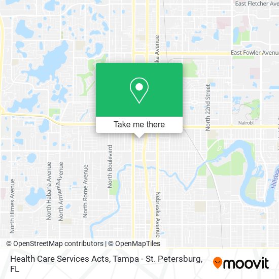 Health Care Services Acts map