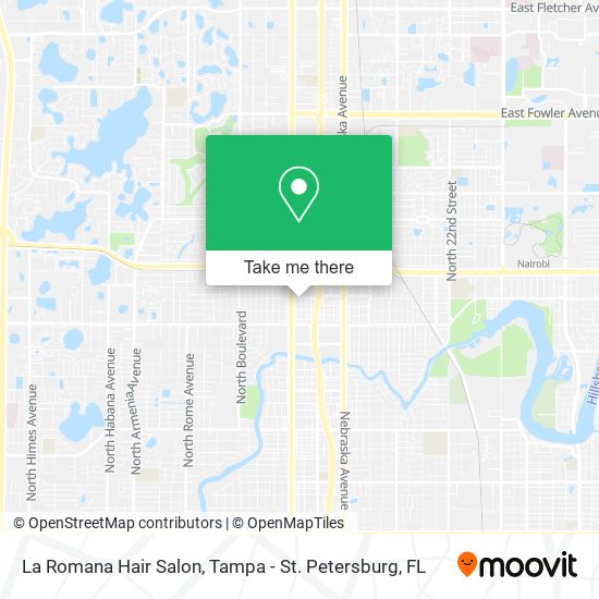 La Romana Hair Salon map