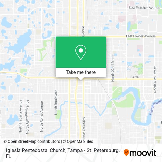 Iglesia Pentecostal Church map