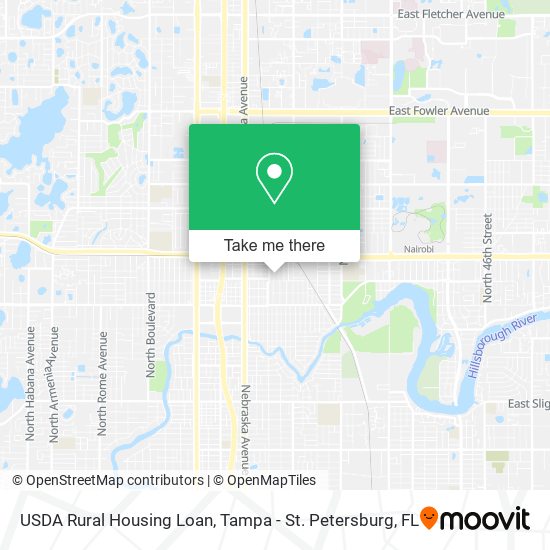 USDA Rural Housing Loan map