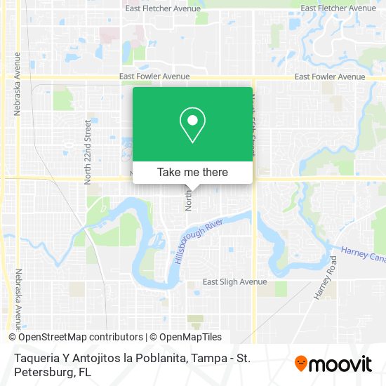 Taqueria Y Antojitos la Poblanita map