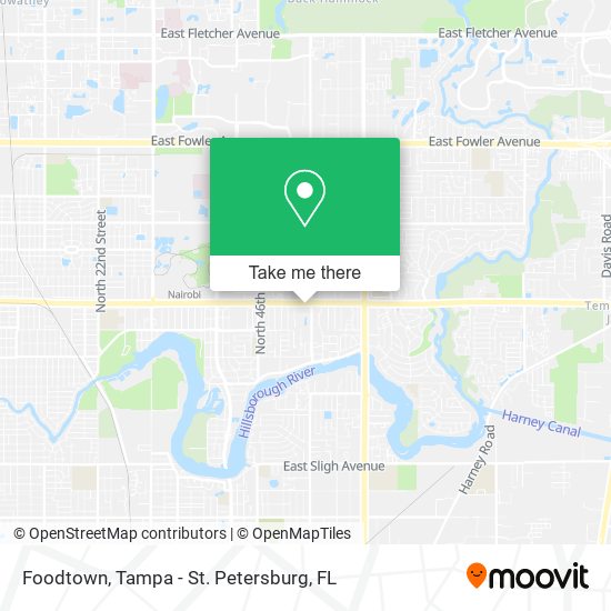 Foodtown map