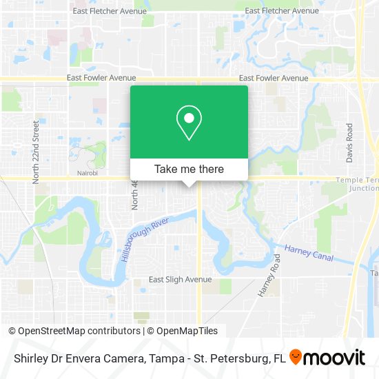 Mapa de Shirley Dr Envera Camera