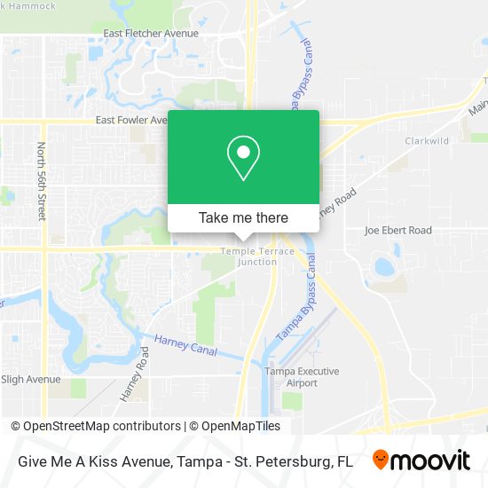 Give Me A Kiss Avenue map