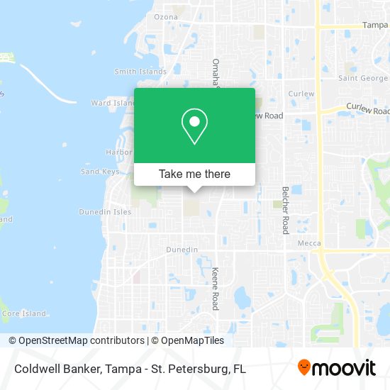 Coldwell Banker map