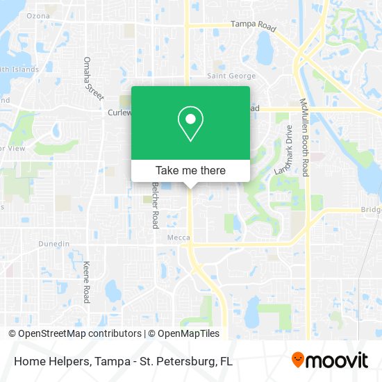 Home Helpers map