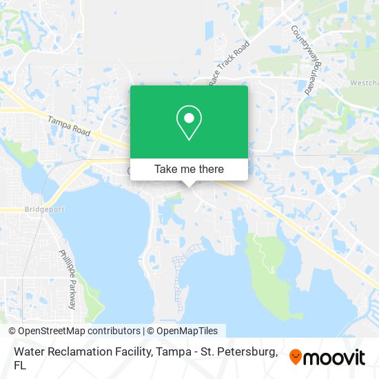 Water Reclamation Facility map