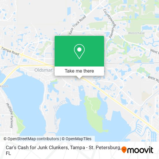 Car's Cash for Junk Clunkers map