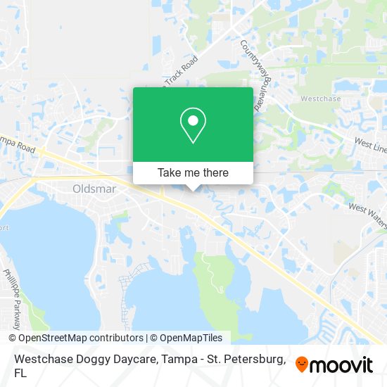 Westchase Doggy Daycare map