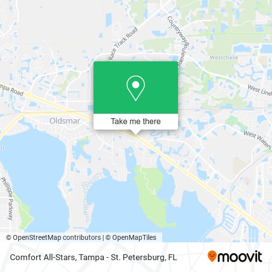 Mapa de Comfort All-Stars