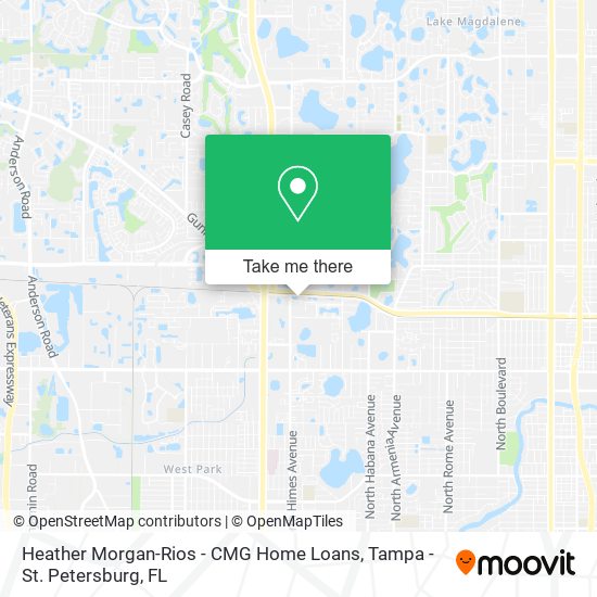 Mapa de Heather Morgan-Rios - CMG Home Loans