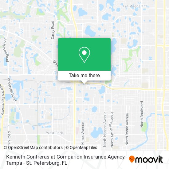 Kenneth Contreras at Comparion Insurance Agency map