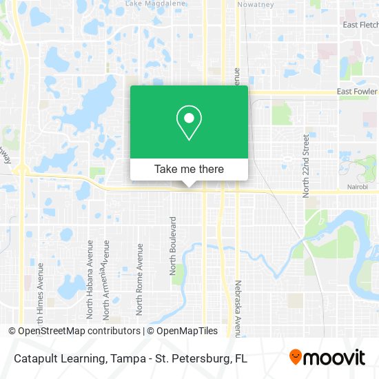 Mapa de Catapult Learning