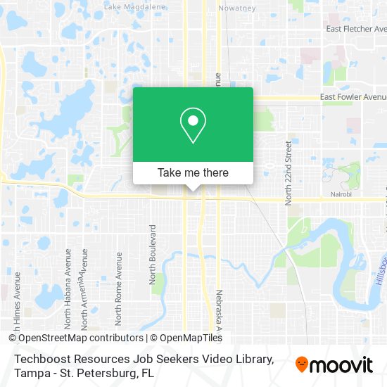 Techboost Resources Job Seekers Video Library map