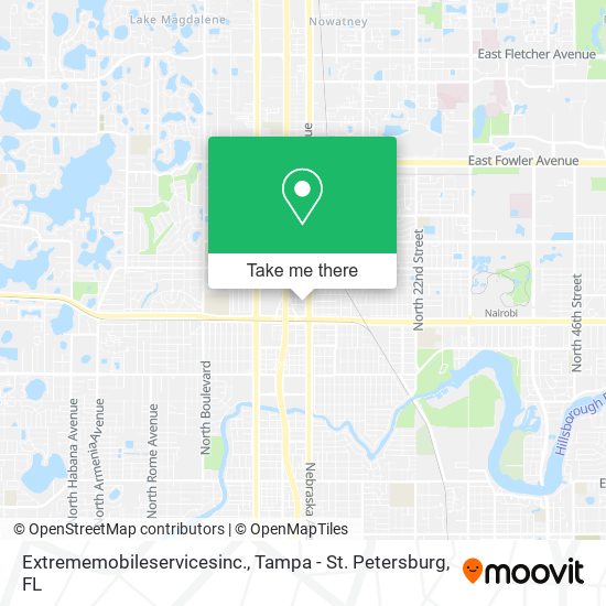Mapa de Extrememobileservicesinc.