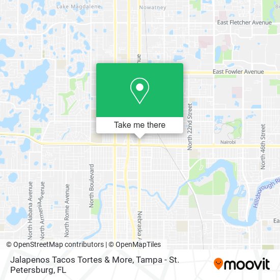 Mapa de Jalapenos Tacos Tortes & More