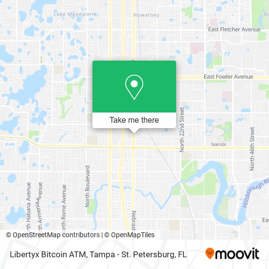 Libertyx Bitcoin ATM map
