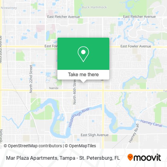 Mar Plaza Apartments map