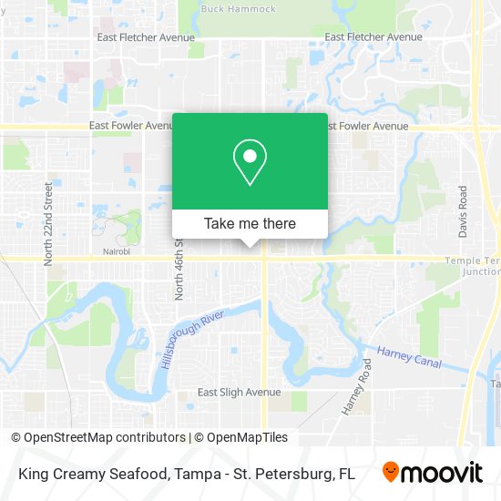 King Creamy Seafood map