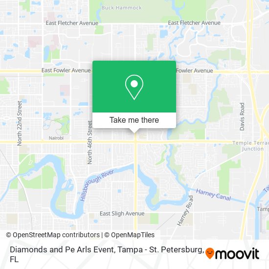 Diamonds and Pe Arls Event map