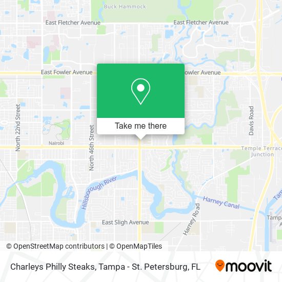 Mapa de Charleys Philly Steaks