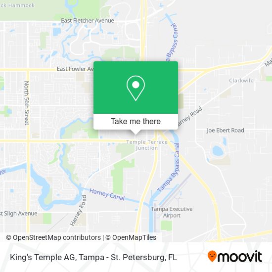 Mapa de King's Temple AG