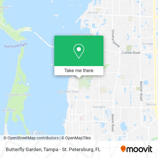 Butterfly Garden map