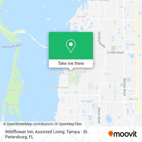 Mapa de Wildflower Inn, Assisted Living