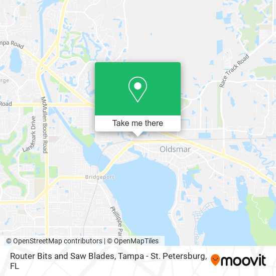 Router Bits and Saw Blades map
