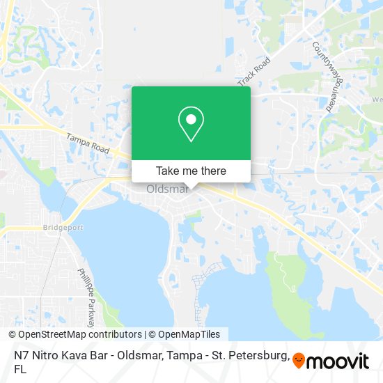 Mapa de N7 Nitro Kava Bar - Oldsmar