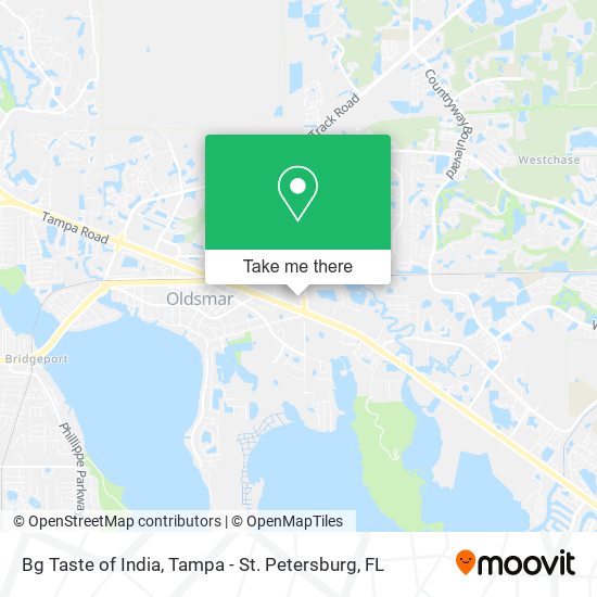 Bg Taste of India map