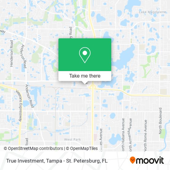 True Investment map