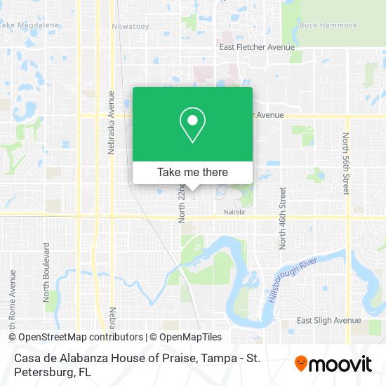 Casa de Alabanza House of Praise map