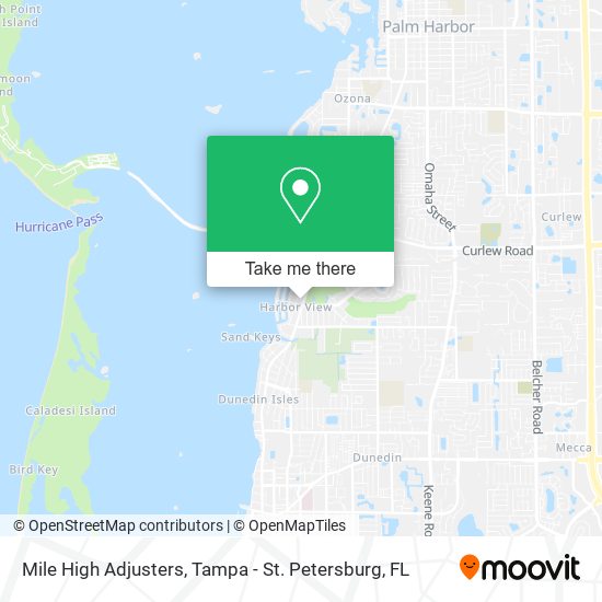 Mile High Adjusters map