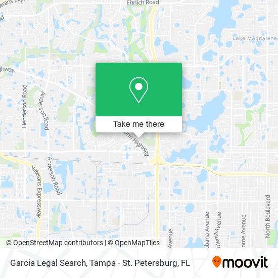 Mapa de Garcia Legal Search