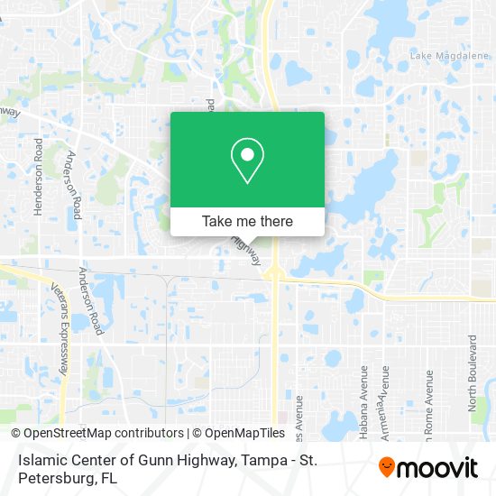 Mapa de Islamic Center of Gunn Highway
