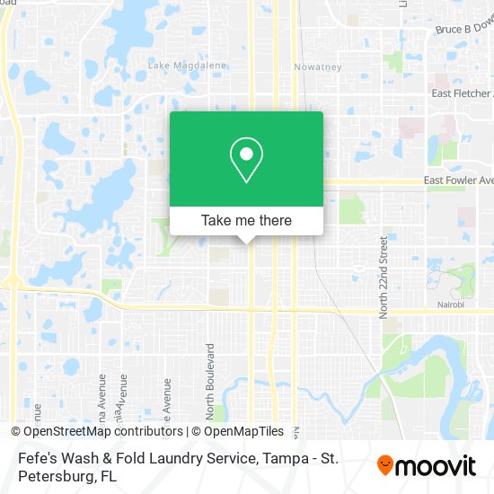Mapa de Fefe's Wash & Fold Laundry Service