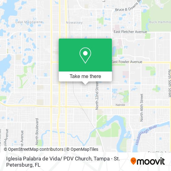 Iglesia Palabra de Vida/ PDV Church map