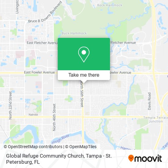 Global Refuge Community Church map