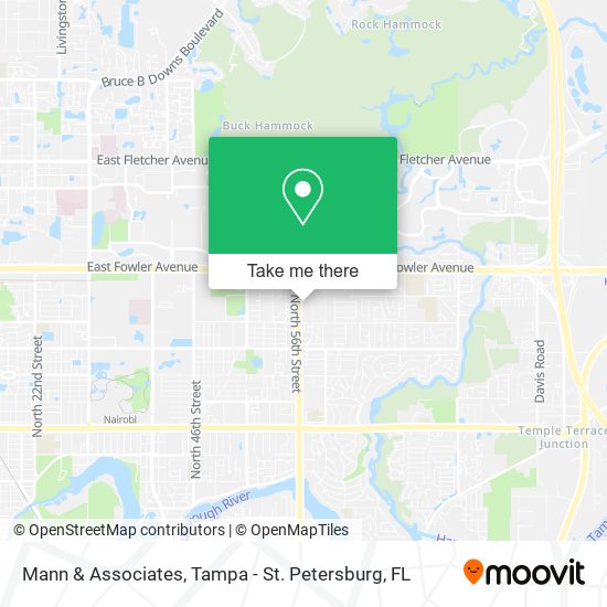 Mann & Associates map