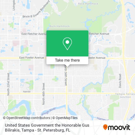 United States Government the Honorable Gus Bilirakis map