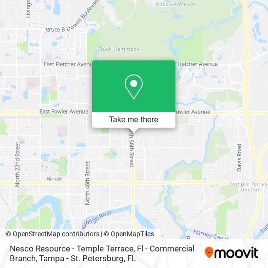Nesco Resource - Temple Terrace, Fl - Commercial Branch map