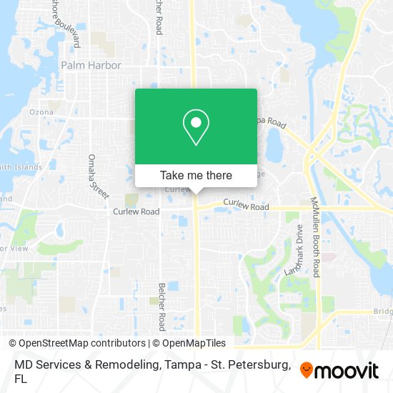 MD Services & Remodeling map