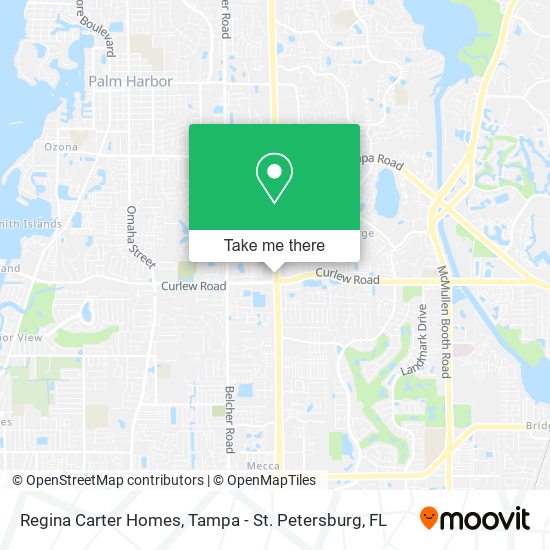 Mapa de Regina Carter Homes