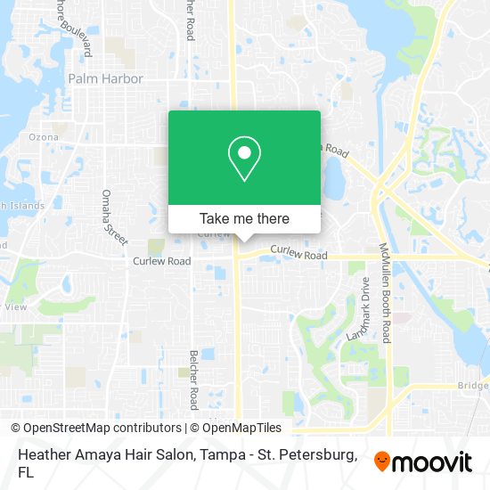 Heather Amaya Hair Salon map