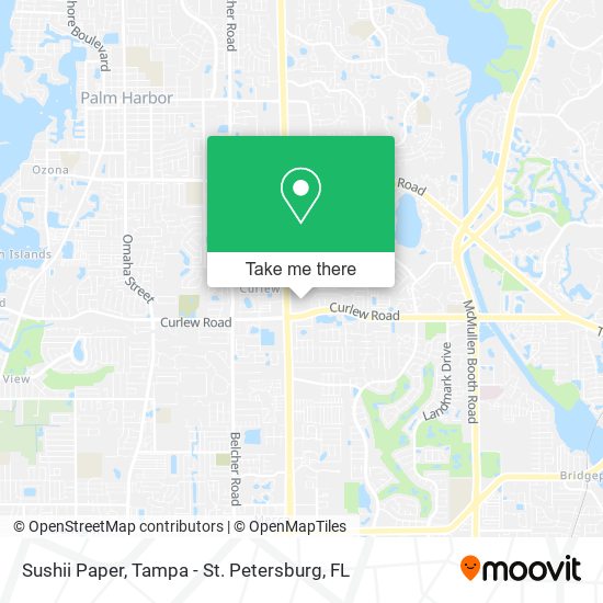 Sushii Paper map